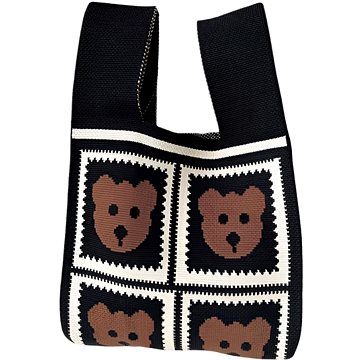 

ANNAM Tote bag černý medvěd 35 × 20 cm