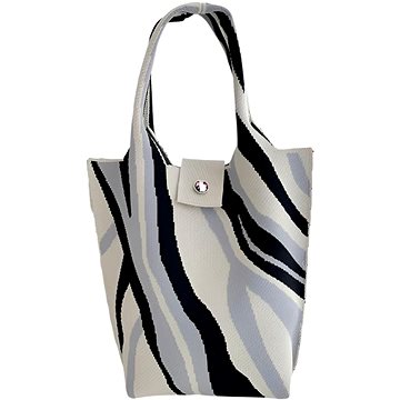 

ANNAM Tote bag přes rameno černo-šedá 45 × 28 cm