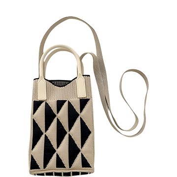 

ANNAM Mini kabelka/taška khaki trojúhelník 25 × 11 cm