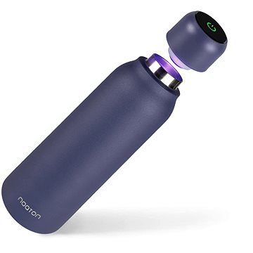 

Noaton Naturaq modrá, antibakteriální UV láhev na vodu 600 ml