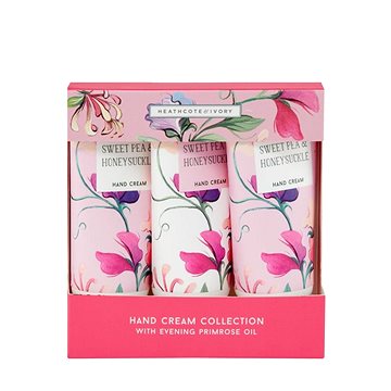 

Heathcote & Ivory Trio krémů na ruce Sweet Pea & Honeysuckle