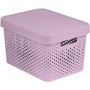 

Curver INFINITY DOTS box 17L - růžový