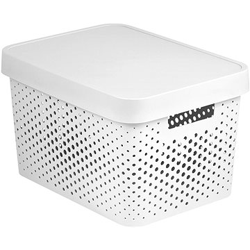

Curver INFINITY DOTS box 17L - bílý