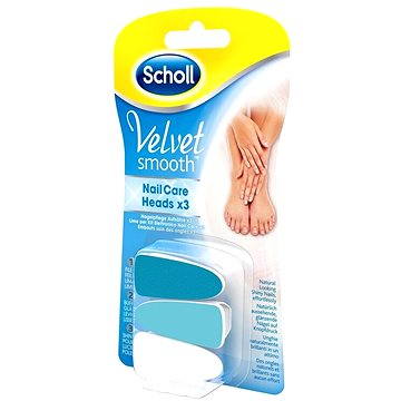 

SCHOLL Velvet Smooth Nail Care blue 3 ks