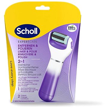

SCHOLL Expert Care 2-in-1 File & Smooth Electronic Foot File