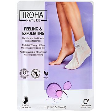 

IROHA NATURE Exfoliační maska na nohy 2 × 20 ml