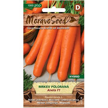 

MORAVOSEED CZ Mrkev karotka poloraná ANETA F1 - hybrid