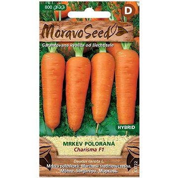 

MORAVOSEED CZ Mrkev poloraná CHARISMA F1 - hybrid