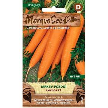 

MORAVOSEED CZ Mrkev pozdní CORTINA F1 - hybrid