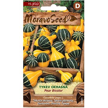

MORAVOSEED CZ Tykev okrasná PEAR BICOLOR, žluto-zelená