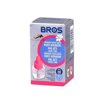 

BROS do odpařovače proti komárům pro děti 60 nocí 40 ml