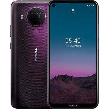 Nokia 5.4 128GB fialová - Mobilní telefon
