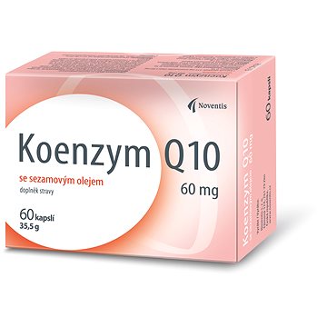 

Noventis Koenzym Q10 60 mg se sezam.olejem 60 kapslí