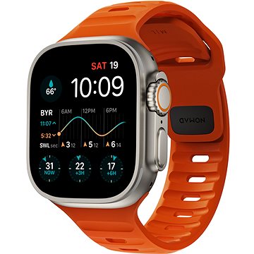 

Nomad Sport Strap M/L Orange Apple Watch 42/44/45/Ultra 49mm