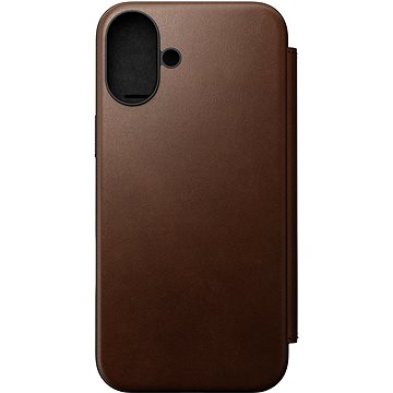 

Nomad Modern Leather Folio Brown iPhone 16 Plus