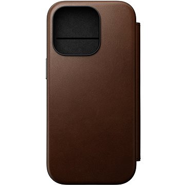 

Nomad Modern Leather Folio Brown iPhone 16 Pro