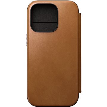 

Nomad Modern Leather Folio English TanC iPhone 16 Pro