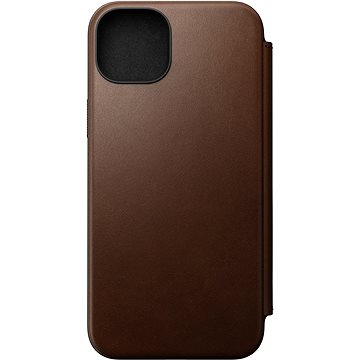 

Nomad Modern Leather Folio Brown iPhone 15 Plus