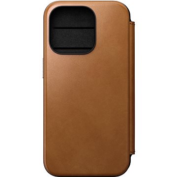 

Nomad Modern Leather Folio English Tan iPhone 15 Pro