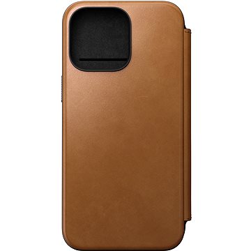 

Nomad Modern Leather Folio English Tan iPhone 15 Pro Max