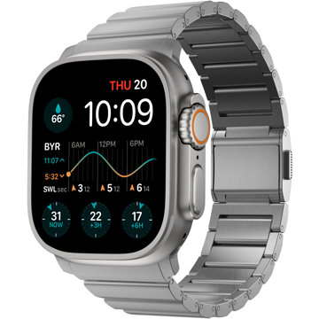 

Nomad Titanium Band Natural Apple Watch 49mm/46mm/45mm/44mm/42mm