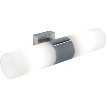 

NORDLUX Tangens elegantní nástěnné koupelnové svítidlo, 60 × 310 mm, E14, 2 × 25 W, chrom