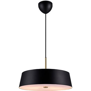 

Nordlux Závěsný lustr Clasi, 450 × 265 mm, 3 × 15 W, E14, černý, mosaz
