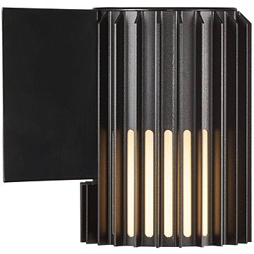

Nordlux Aludra venkovní nástěnné svítidlo IP54, 124 × 168 × 174 mm, E27, 15 W, černé