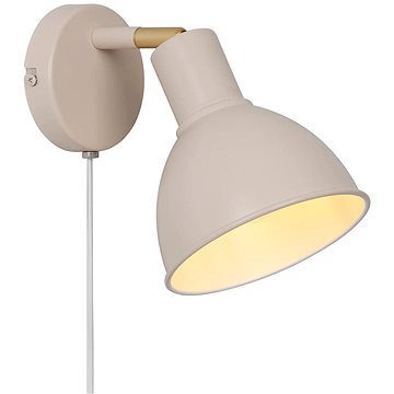 

Nordlux Nástěnná lampička Pop, 155 × 200 mm, E27, 18 W, béžová