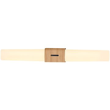 

Nordlux Nástěnné koupelnové LED svítidlo Helva Double Basic IP44, 9 W, hnědé