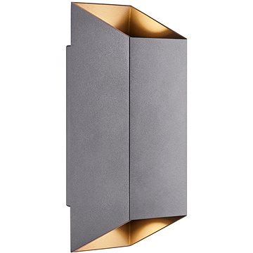 

Nordlux Nástěnné LED venkovní světlo Nico Square IP54, 235 × 80 mm, GU10, 35 W, antracit