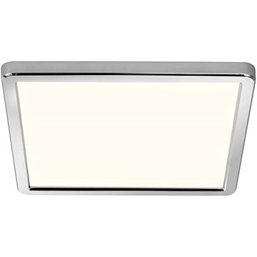 

Nordlux Oja hranaté LED svítidlo IP54, 14,5 W, 1600 lm, bílé s chromovým rámečkem
