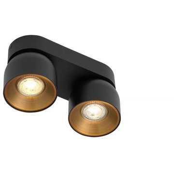 

NORDLUX Naklápěcí stropní LED světlo Pitcher, 100 × 240 mm , GU10, 2 × 10 W, černé