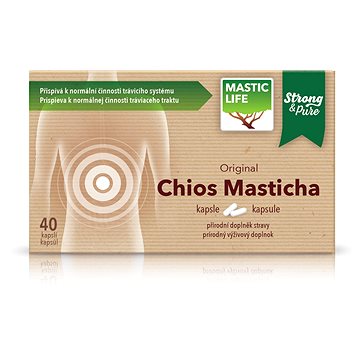 

Masticlife Strong & Pure, Chios Masticha 40 kapslí