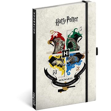 NOTIQUE Notes Harry Potter, linkovaný, 13 × 21 cm