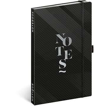 NOTIQUE Notes Elegantní, linkovaný, 13 × 21 cm