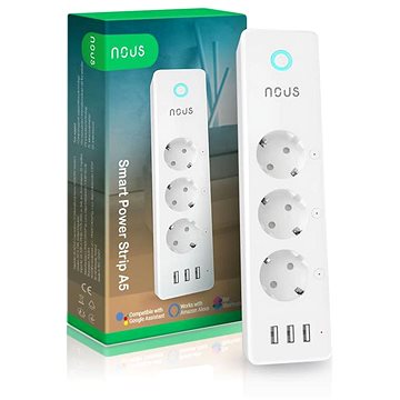 

Nous A5 WiFi Smart prodlužovací kabel, Tuya