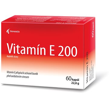 

Noventis Vitamin E 200 60 kapslí