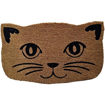 

M.A.T. Group rohož PVC + kokos 45 × 75 cm Kočka