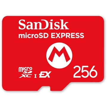 SanDisk MicroSD Express 256GB Nintendo Switch 2 (NVMe)