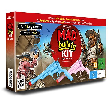 

Mad Bullets Kit - hra a sada příslušenství - Nintendo Switch 1/2