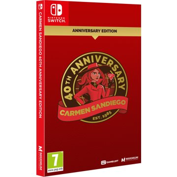 

Carmen Sandiego: 40th Anniversary Edition - Nintendo Switch