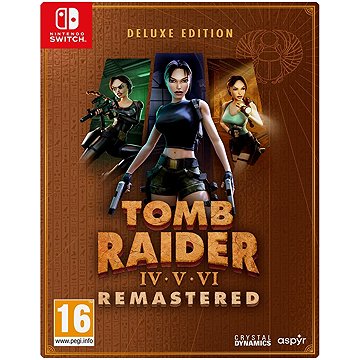 

Tomb Raider IV-VI Remastered Starring Lara Croft: Deluxe Edition - Nintendo Switch