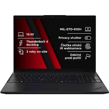 

Lenovo ThinkPad L16 Gen 1 Black
