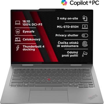 

Lenovo ThinkPad X1 2-in-1 Gen 10 Grey LTE