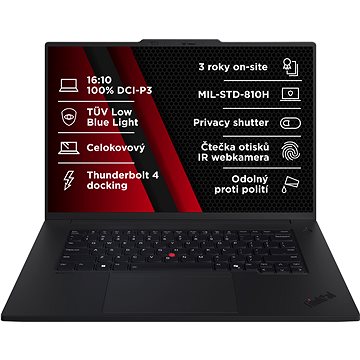 

Lenovo ThinkPad P1 Gen 7 Black