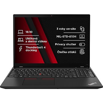 Repasované - Lenovo ThinkPad P16s Gen 2 Villi Black
