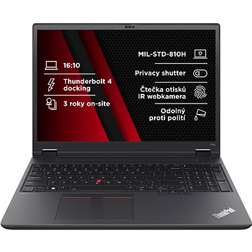 

Lenovo ThinkPad P16v Gen 1 Thunder Black