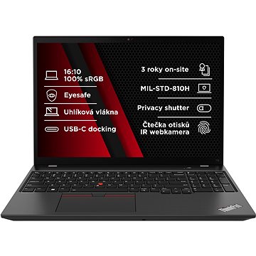 

Lenovo ThinkPad T16 Gen 2 Thunder Black