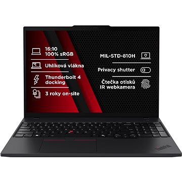 

Lenovo ThinkPad T16 Gen 3 Black